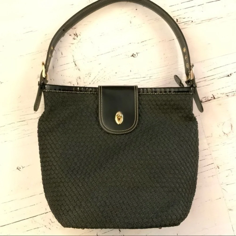 Eric Javits woven shoulder purse